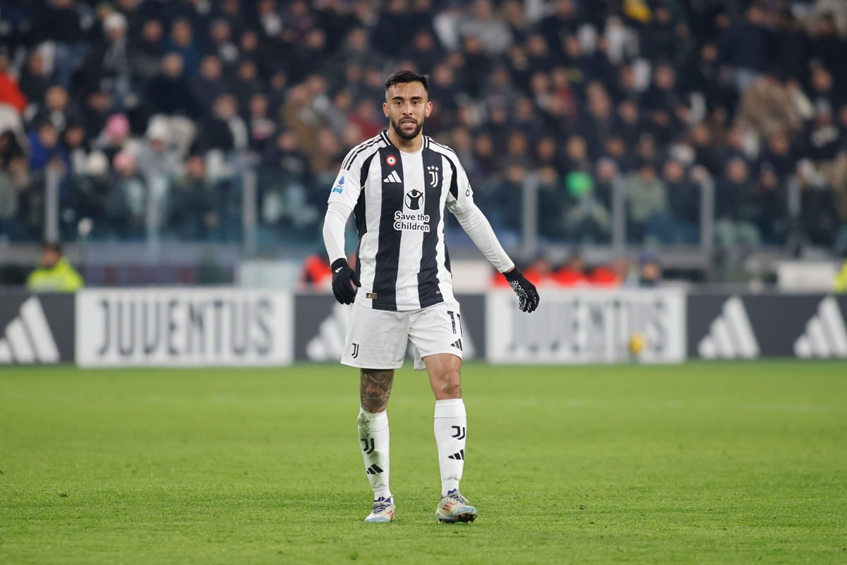 Brügge Juventus Tipp Bild zeigt Nico González © Nderim Kaceli / Alamy Stock Photo