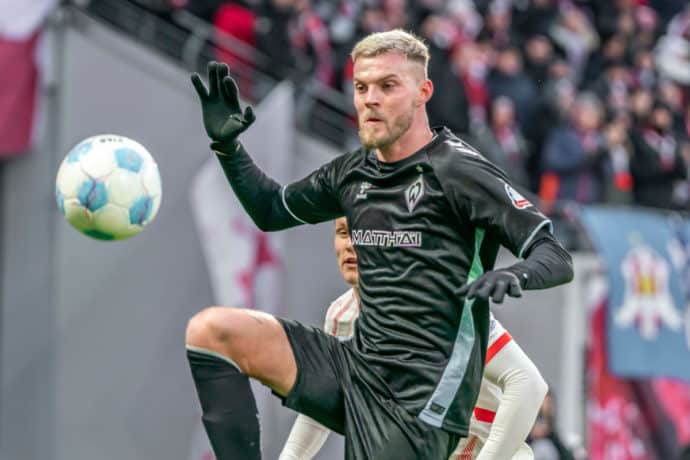 Werder Bremen Augsburg Tipp Bild zeigt Marvin Duksch © dpa picture alliance / Alamy Stock Photo