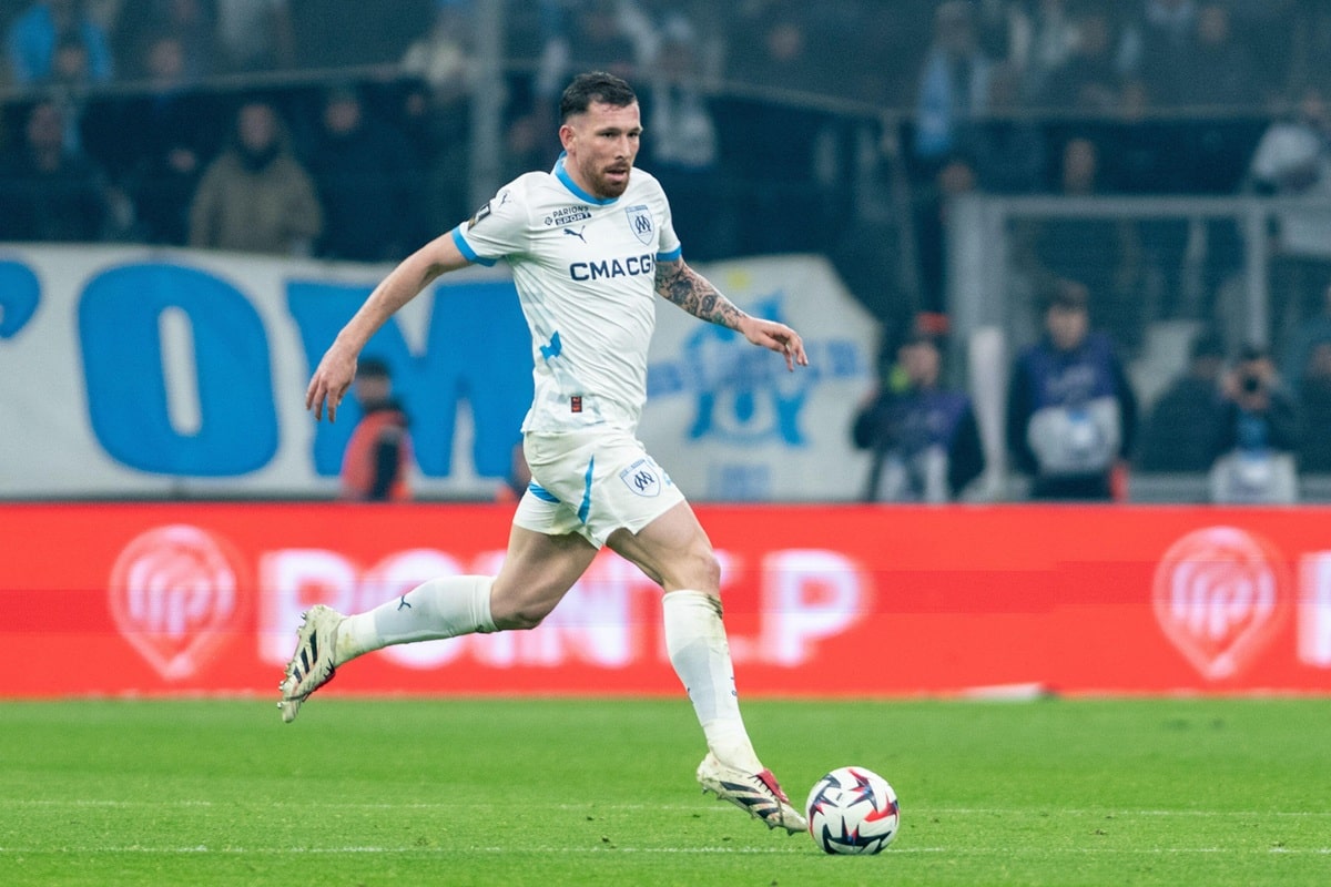 Angers Marseille Tipp Bild zeigt Pierre-Emile Höjbjerg © Independent Photo Agency / Alamy Stock Photo