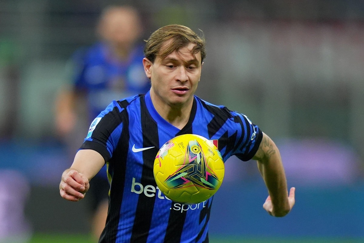 Inter Mailand Fiorentina Tipp Bild zeigt Nicolò Barella © LaPresse / Alamy Stock Photo