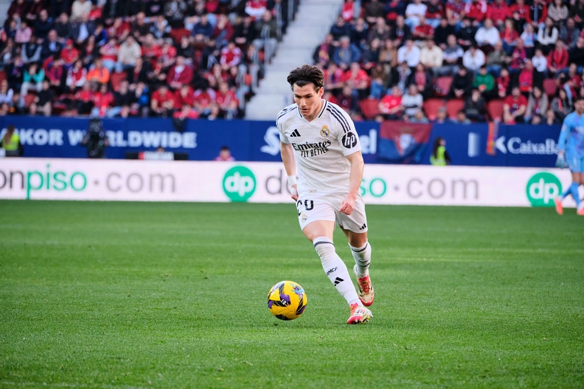 Real Madrid Manchester City Tipp Bild zeigt Fran García © Rubén Gil / Alamy Stock Photo