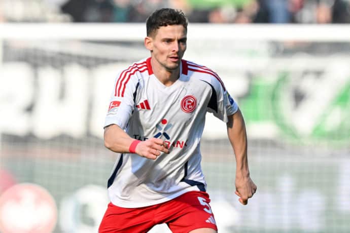 Düsseldorf Hertha Tipp Bild zeigt Moritz Heyer © dpa picture alliance / Alamy Stock Photo
