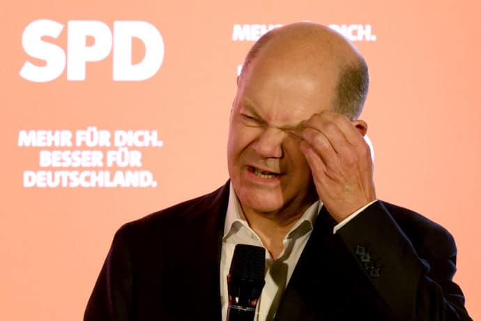 Prognóza kancléře Olaf Scholz