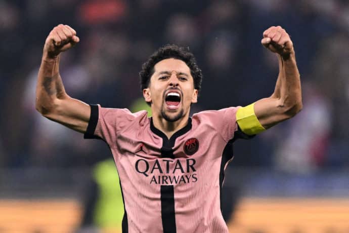 PSG Lille Tipp Bild zeigt MARQUINHOS © Icon Sport / Alamy Stock Photo