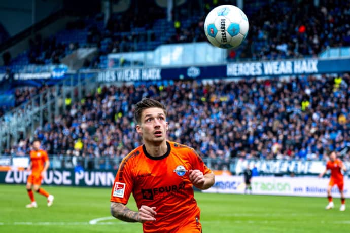 Paderborn Preußen Münster Tipp Bild zeigt Marvin Mehlem © Eibner-Pressefoto / Alamy Stock Photo