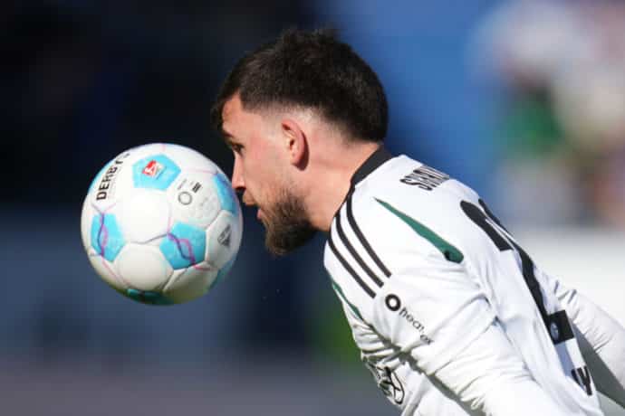 Schalke Preußen Münster Tipp Bild zeigt Mehmet-Can Aydin © dpa picture alliance / Alamy Stock Photo