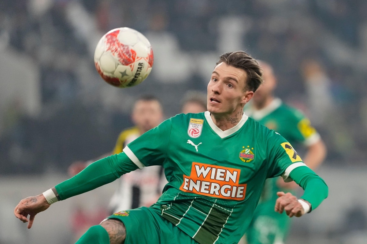 Banja Luka Rapid Wien Tipp Bild zeigt Bendegúz Bolla © APA-PictureDesk / Alamy Stock Photo