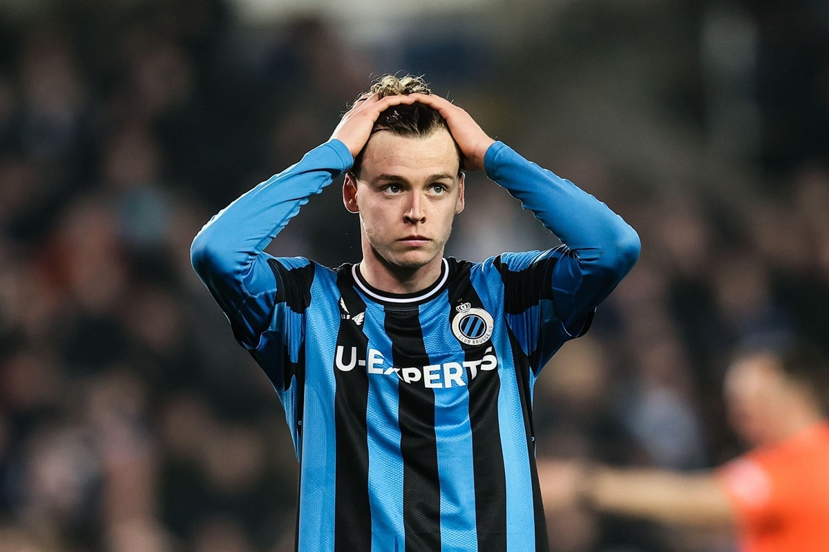 Aston Villa Brügge Tipp Bild zeigt Maxim De Cuyper © Belga News Agency / Alamy Stock Photo
