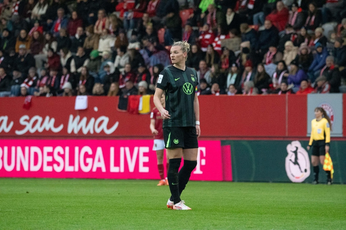 Barcelona Wolfsurg Tipp Bild zeigt Alexandra Popp  © SPP Sport Press Photo. / Alamy Stock Photo