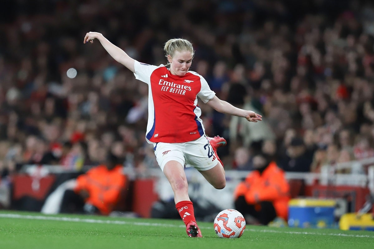 Arsenal Real Madrid Tipp Bild zeigt Jenna Nighswonger  © MI News & Sport / Alamy Stock Photo