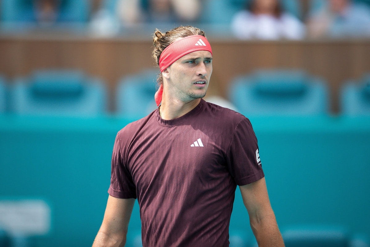 Zverev Fils Tipp Bild zeigt Alexander Zverev © Associated Press / Alamy Stock Photo