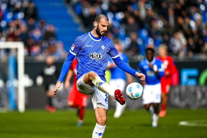 Darmstadt Karlsruhe Tipp Bild zeigt Aleksandar Vukotic © dpa picture alliance / Alamy Stock Photo