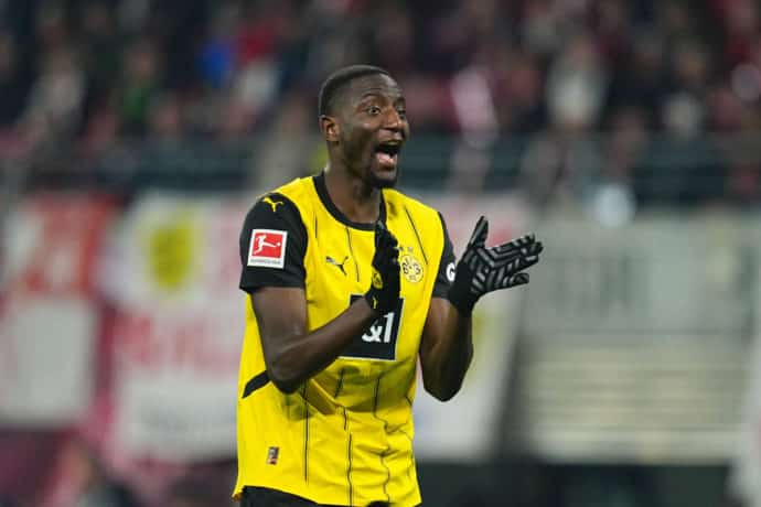 Dortmund Mainz Tipp Bild zeigt Serhou Guirassy © Cal Sport Media / Alamy Stock Photo