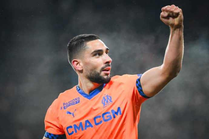 Marseille Lens Tipp Bild zeigt Nael Maupay © ZUMA Press, Inc. / Alamy Stock Photo