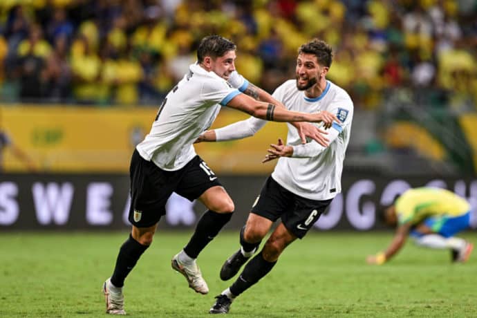 Uruguay Argentinien Tipp Bild zeigt Federico Valverde © SPP Sport Press Photo. / Alamy Stock Photo