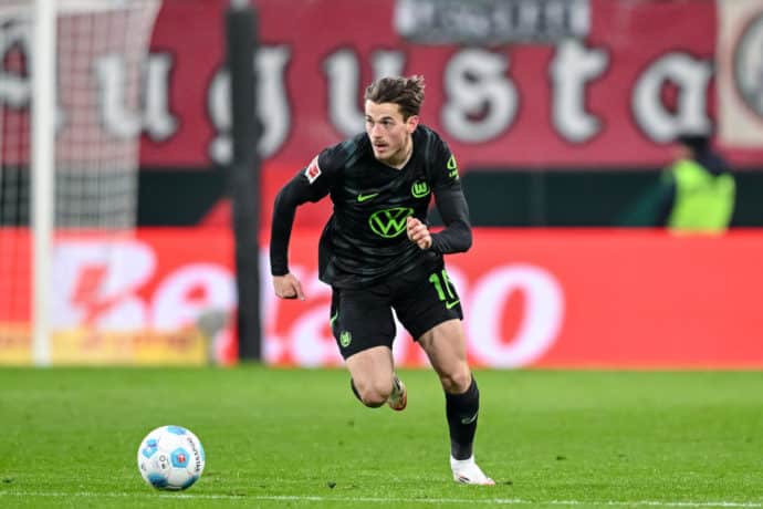 Wolfsburg Heidenheim Tipp Bild zeigt Jakub Kaminski © dpa picture alliance / Alamy Stock Photo
