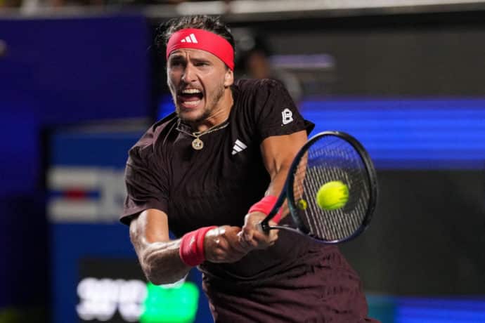 Zverev Fearnley Tipp Bild zeigt Alexander Zverev © Associated Press / Alamy Stock Photo