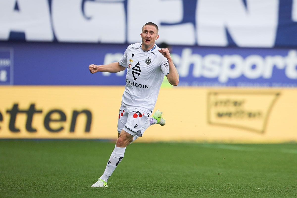 SK Rapid Austria Wien Tipp Bild zeigt Reinhold Ranftl © APA-PictureDesk / Alamy Stock Photo