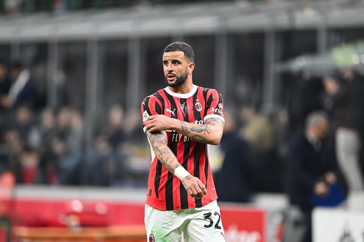 AC Milan Fiorentina Tipp Bild zeigt Kyle Walker © Tiziano Ballabio / Alamy Stock Photo