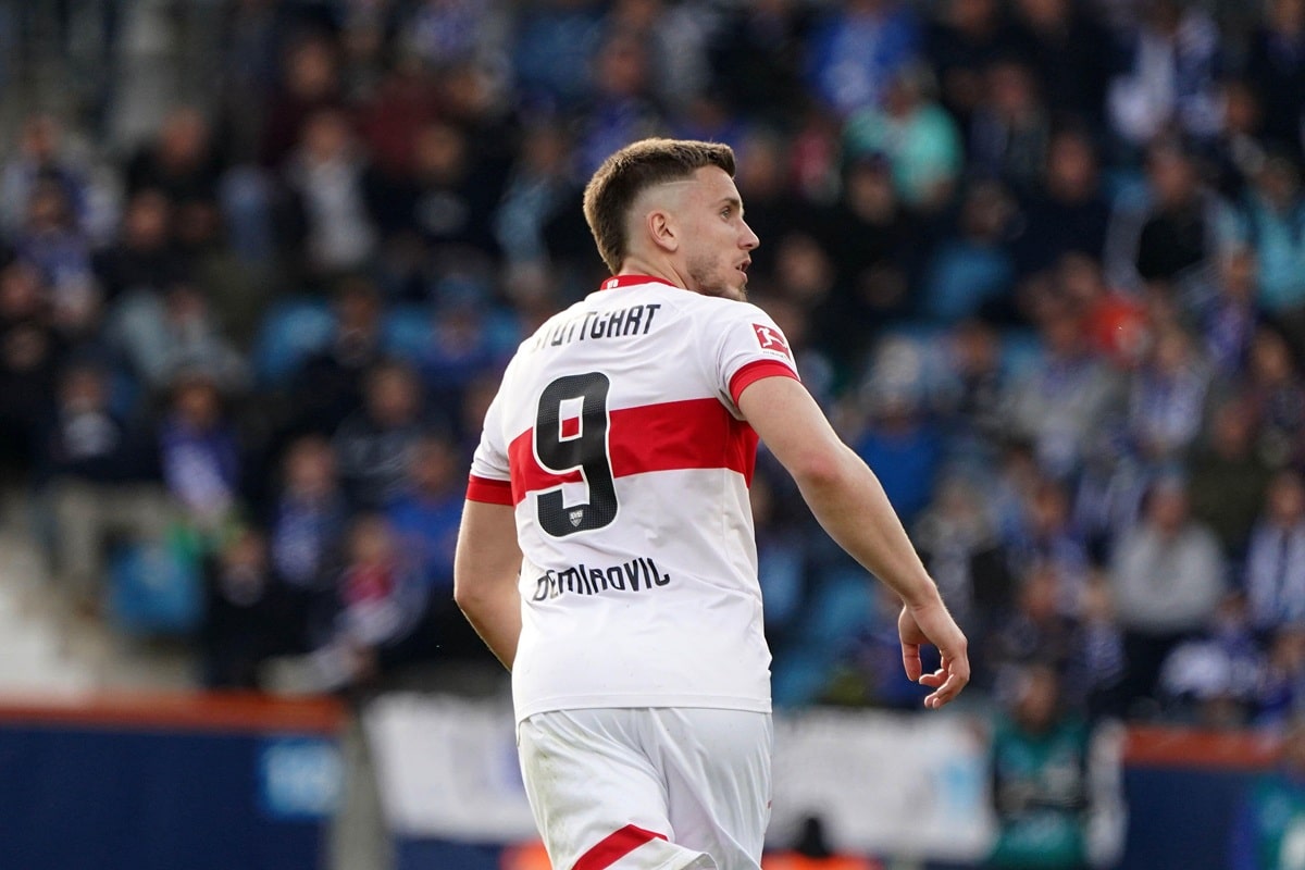 VfB Stuttgart Werder Bremen Tipp Bild zeigt Ermedin Demirovic © dpa picture alliance / Alamy Stock Photo