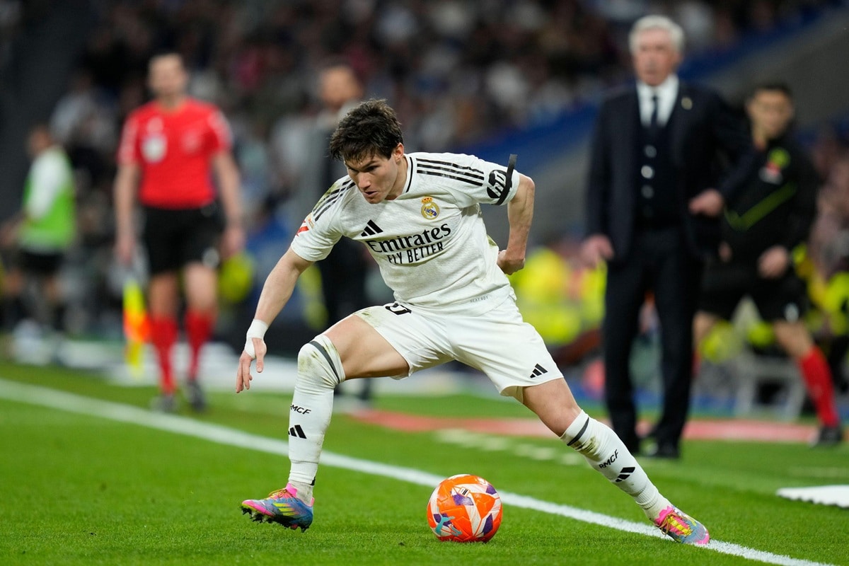 Arsenal Real Madrid Tipp Bild zeigt Fran García © Sipa US / Alamy Stock Photo