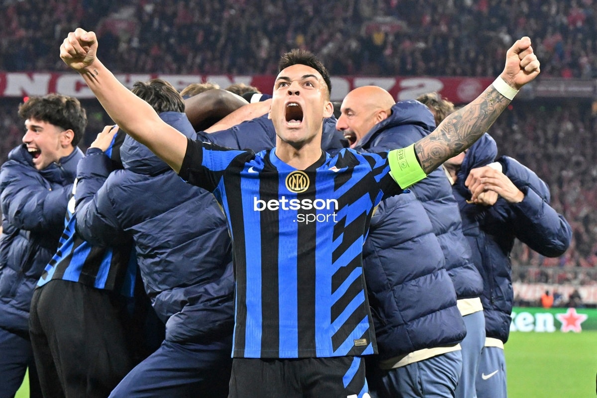 Inter Mailand Cagliari Tipp Bild zeigt Lautaro Martinez © Associated Press / Alamy Stock Photo