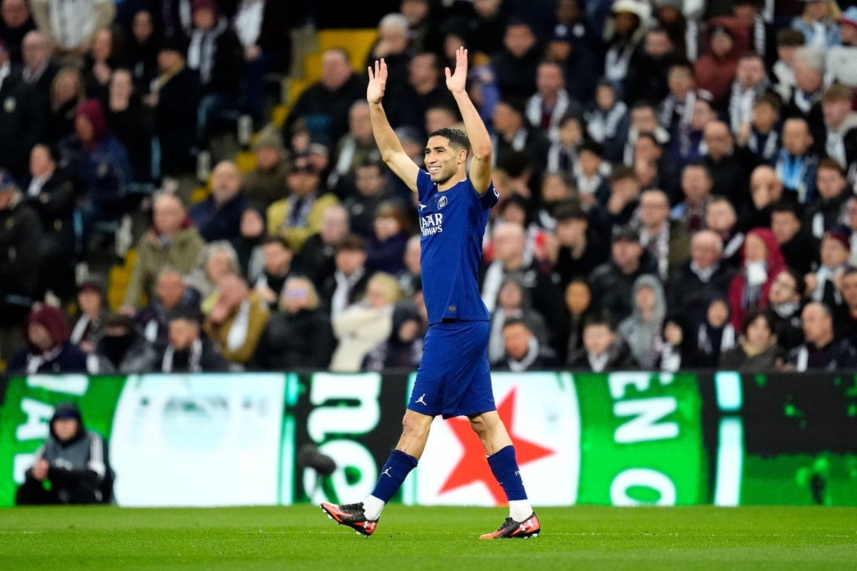 PSG Le Havre Tipp Bild zeigt Achraf Hakimi © PA Images / Alamy Stock Photo