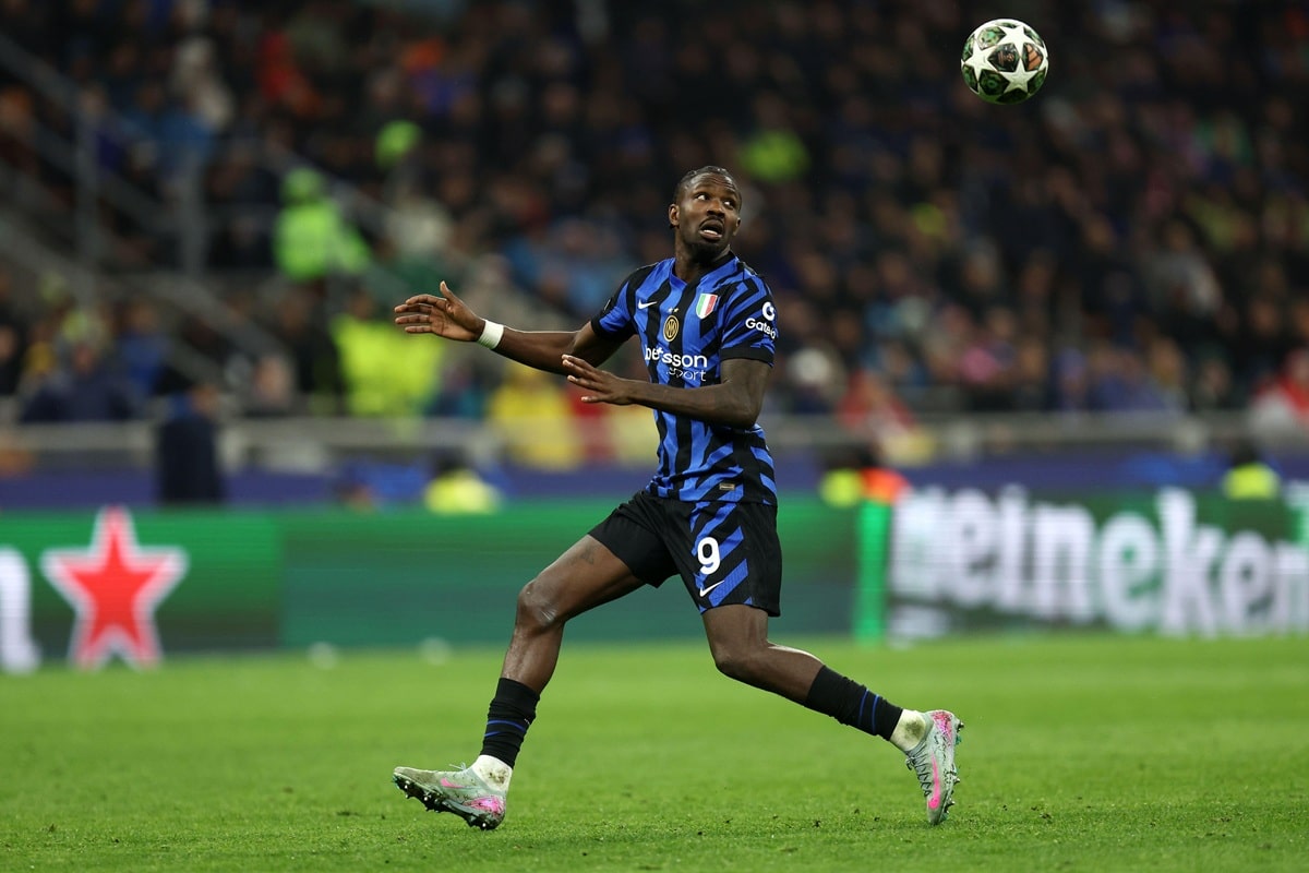 Bologna Inter Mailand Tipp Bild zeigt Marcus Thuram © Marco Canoniero / Alamy Stock Photo