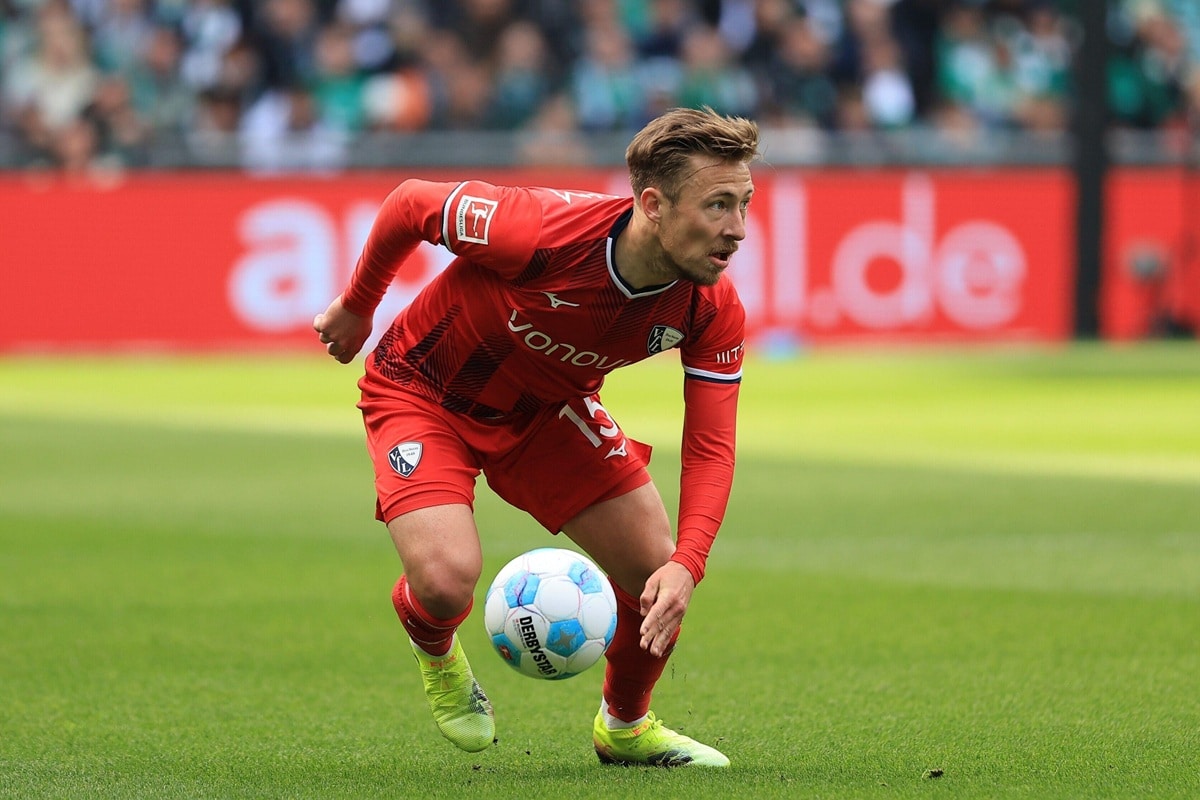 Bochum Union Berlin Tipp Bild zeigt Felix Passlack © dpa picture alliance / Alamy Stock Photo