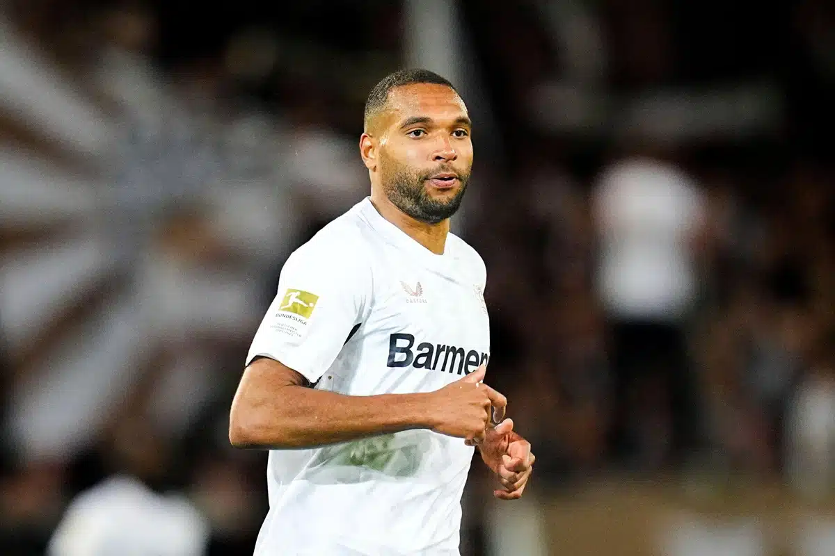 Leverkusen Augsburg Tipp Bild zeigt Jonathan Tah © Associated Press / Alamy Stock Photo