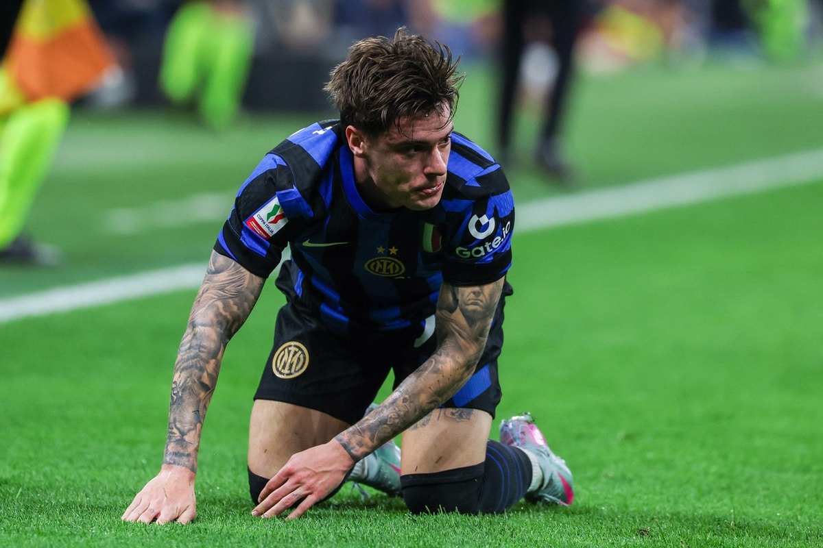 Inter Mailand AS Rom Tipp Bild zeigt Nicola Zalewski © Independent Photo Agency Srl / Alamy Stock Photo