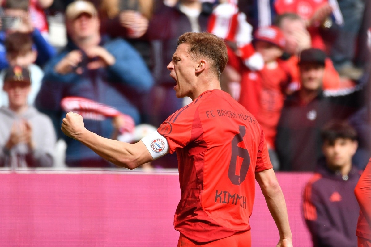 RB Leipzig Bayern Tipp Bild zeigt Joshua Kimmich © dpa picture alliance / Alamy Stock Photo