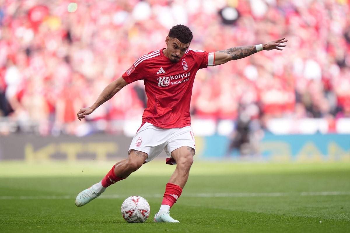 Nottingham Brentford Tipp Bild zeigt Morgan Gibbs-White © PA Images / Alamy Stock Photo
