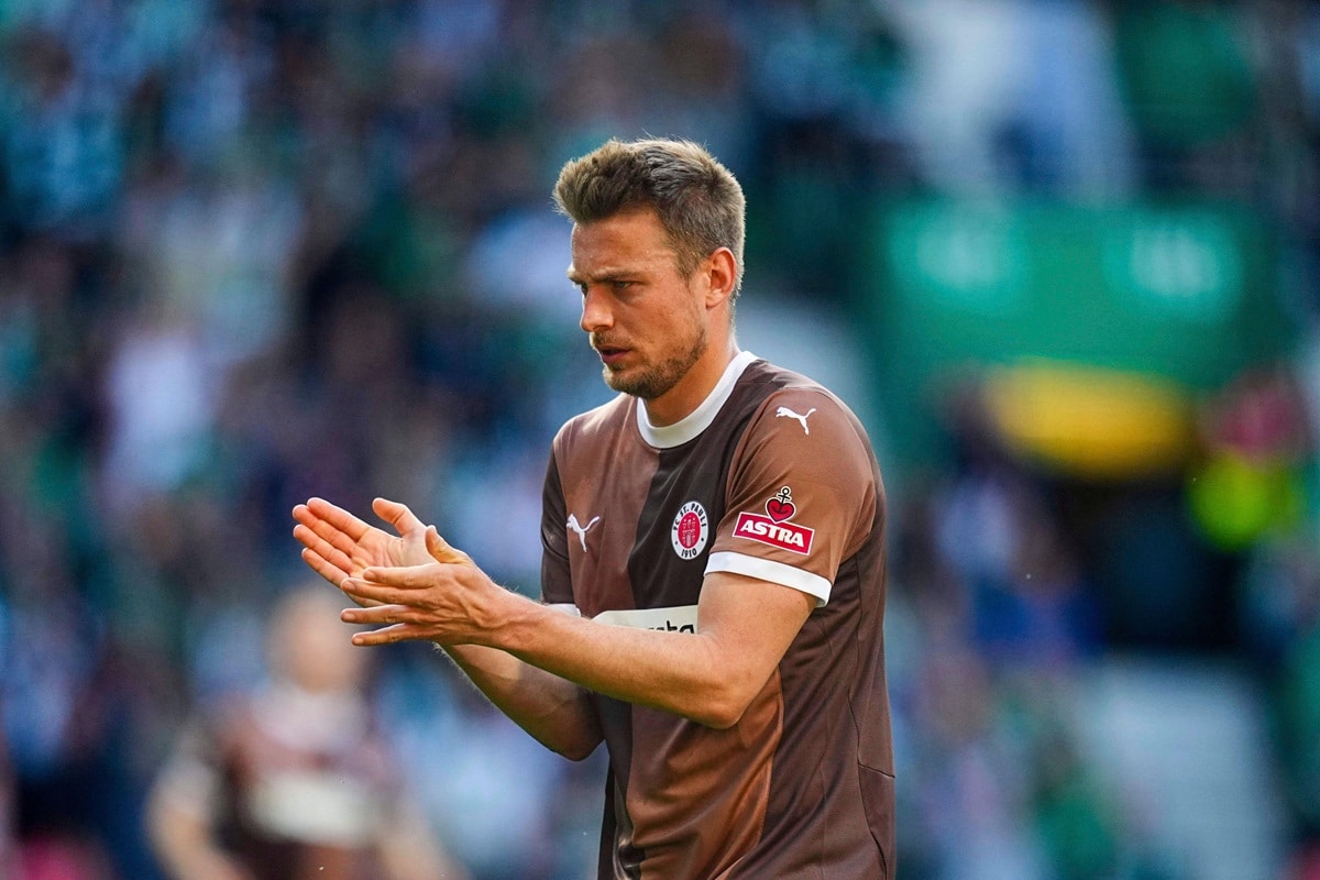 St. Pauli VfB Stuttgart Tipp Bild zeigt Hauke Wahl © Associated Press / Alamy Stock Photo