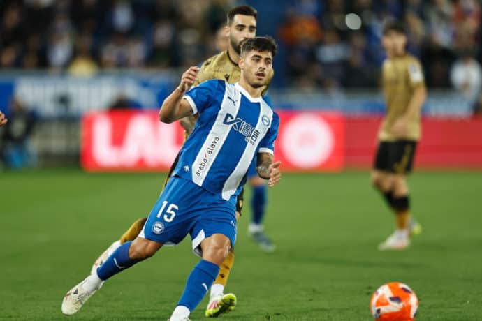 Alaves Atletico Madrid Tipp Bild zeigt Carlos Martin © Sportimage Ltd / Alamy Stock Photo