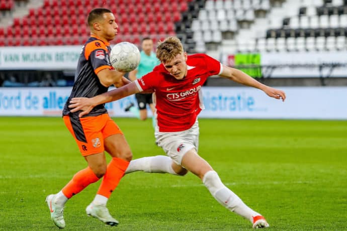 Alkmaar Go Ahead Eagles Tipp Bild zeigt Maxime Dekker © Pro Shots / Alamy Stock Photo