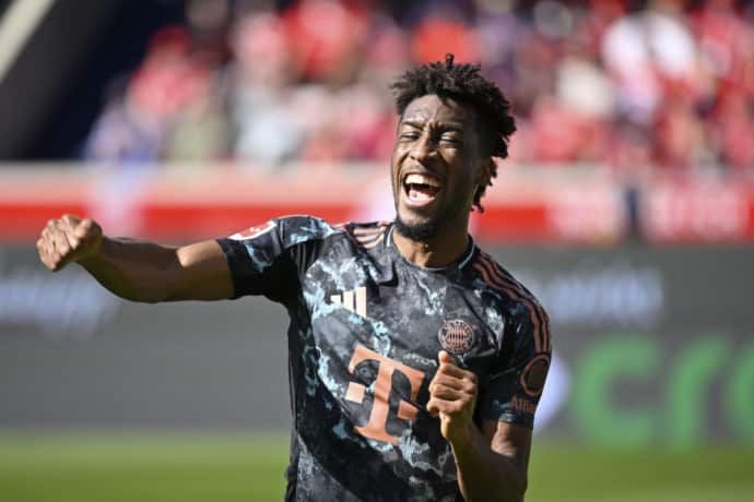 Experten Bundesliga Prognosen 31. Spieltag Bild zeigt Kingsley Coman (© imageBROKER.com / Alamy Stock Photo)