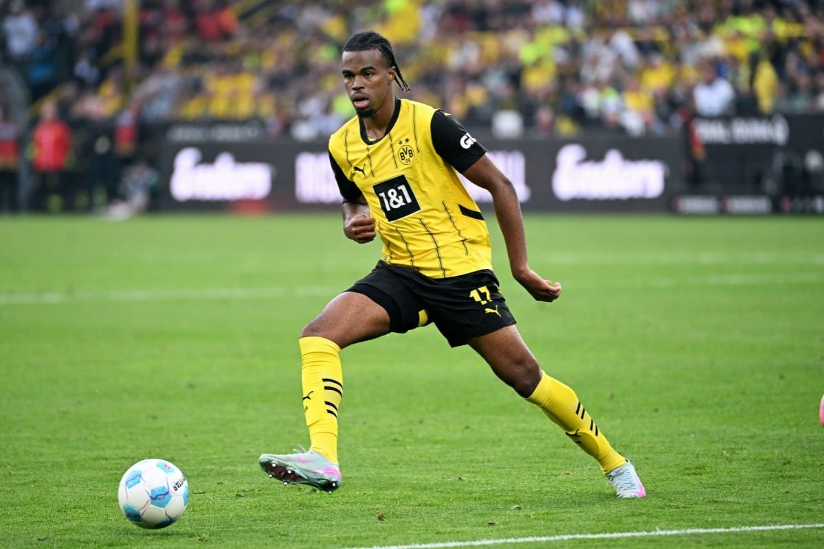 Hoffenheim Dortmund Tipp Bild zeigt Spieler Carney Chukwuemeka Powerpics / Alamy Stock Photo