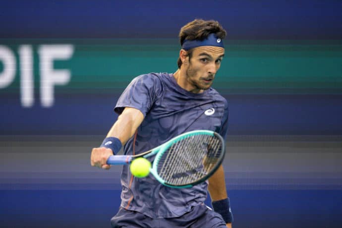 Musetti Tsitsipas Tipp Bild zeigt Lorenzo Musetti © Associated Press / Alamy Stock Photo