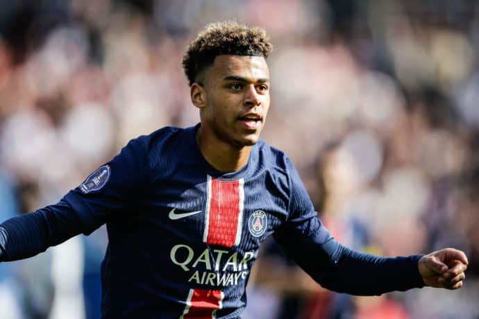 PSG Nizza Tipp Bild zeigt Desire Doue © DPPI Media / Alamy Stock Photo