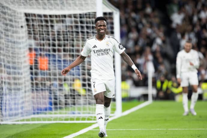 Real Madrid Valencia Tipp Bild zeigt Vinicius jr. © Sipa US / Alamy Stock Photo