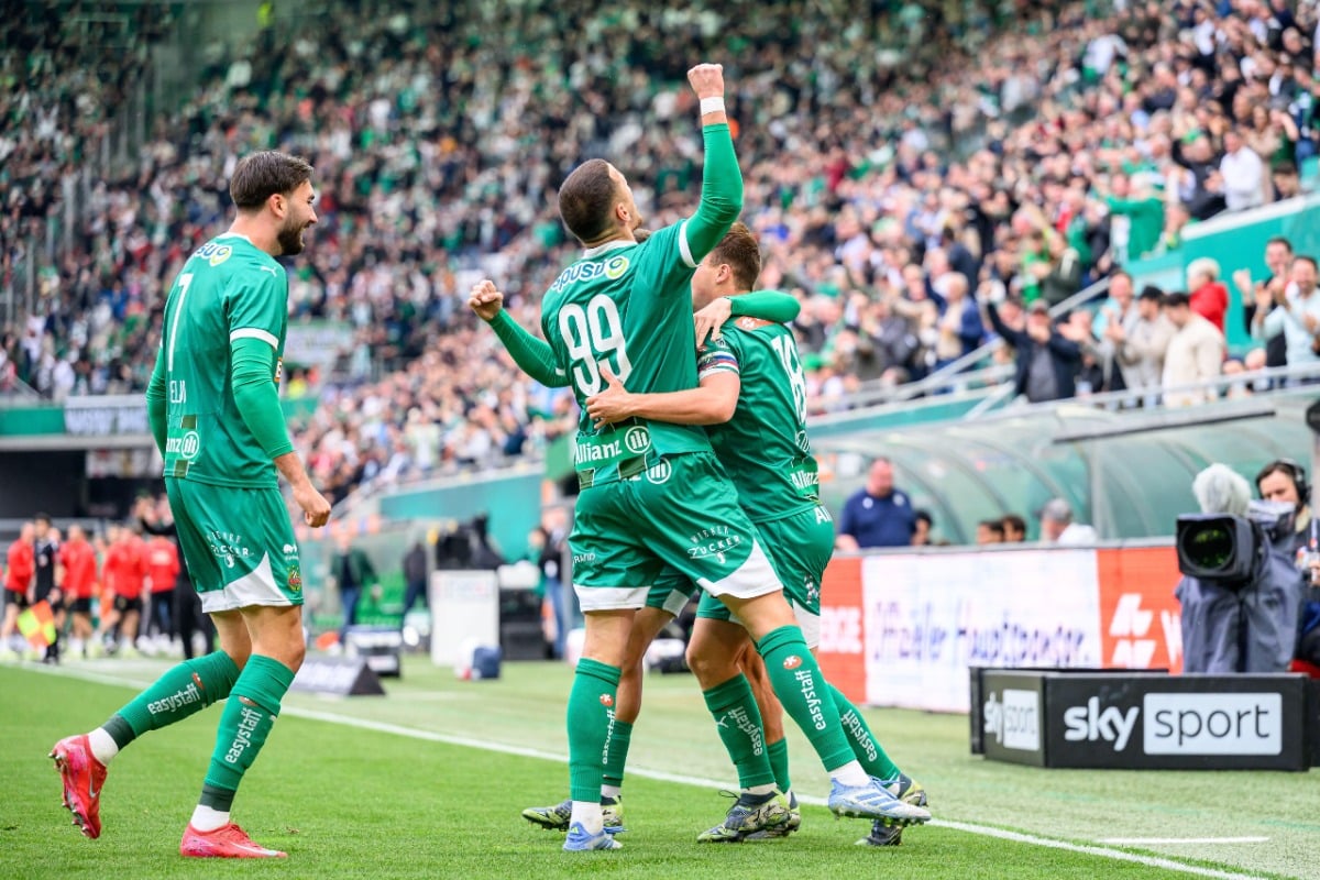 SK Rapid Djurgarden Tipp © APA-PictureDesk / Alamy Stock Photo