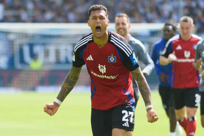 2. Liga heute 33. Spieltag Bild zeigt Davie Selke © SPP Sport Press Photo. / Alamy Stock Photo