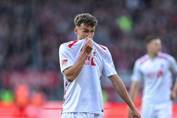 2. Liga heute 34. Spieltag Bild zeigt Luca Waldschmidt © dpa picture alliance / Alamy Stock Photo