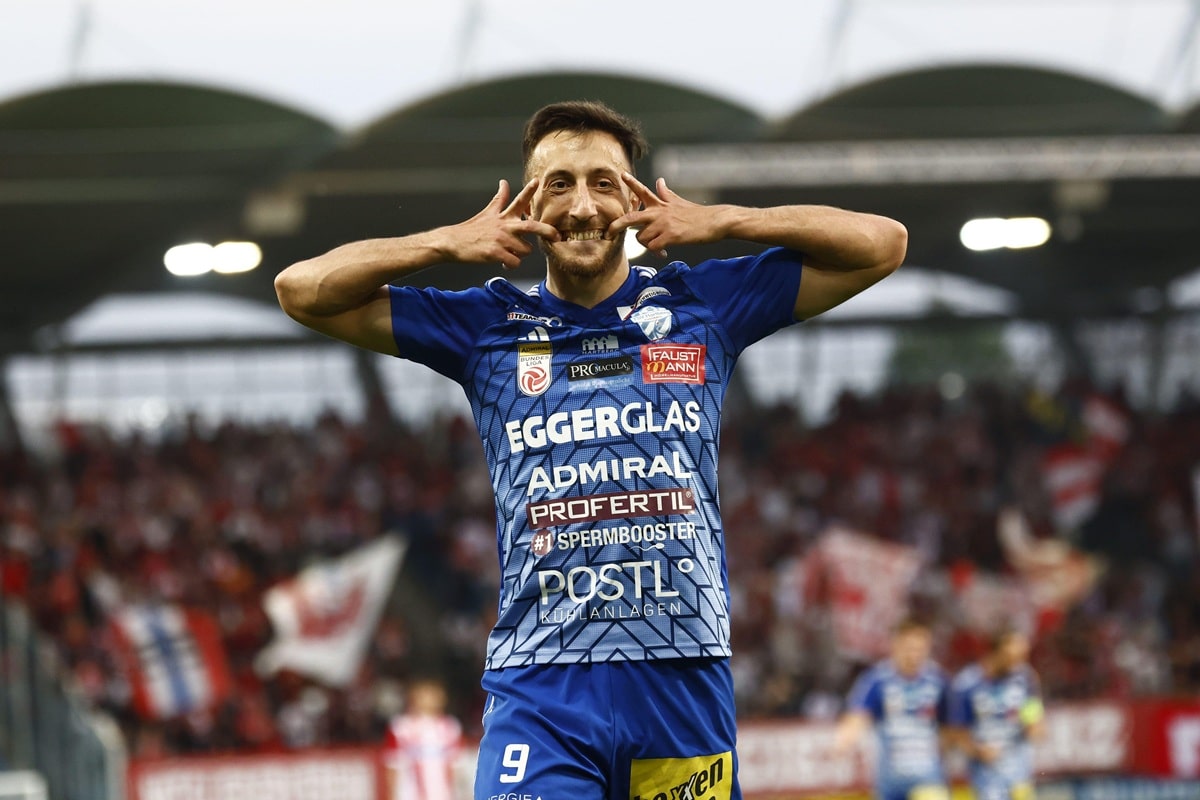 LASK Hartberg Tipp Bild zeigt Patrik Mijic © APA-PictureDesk / Alamy Stock Photo