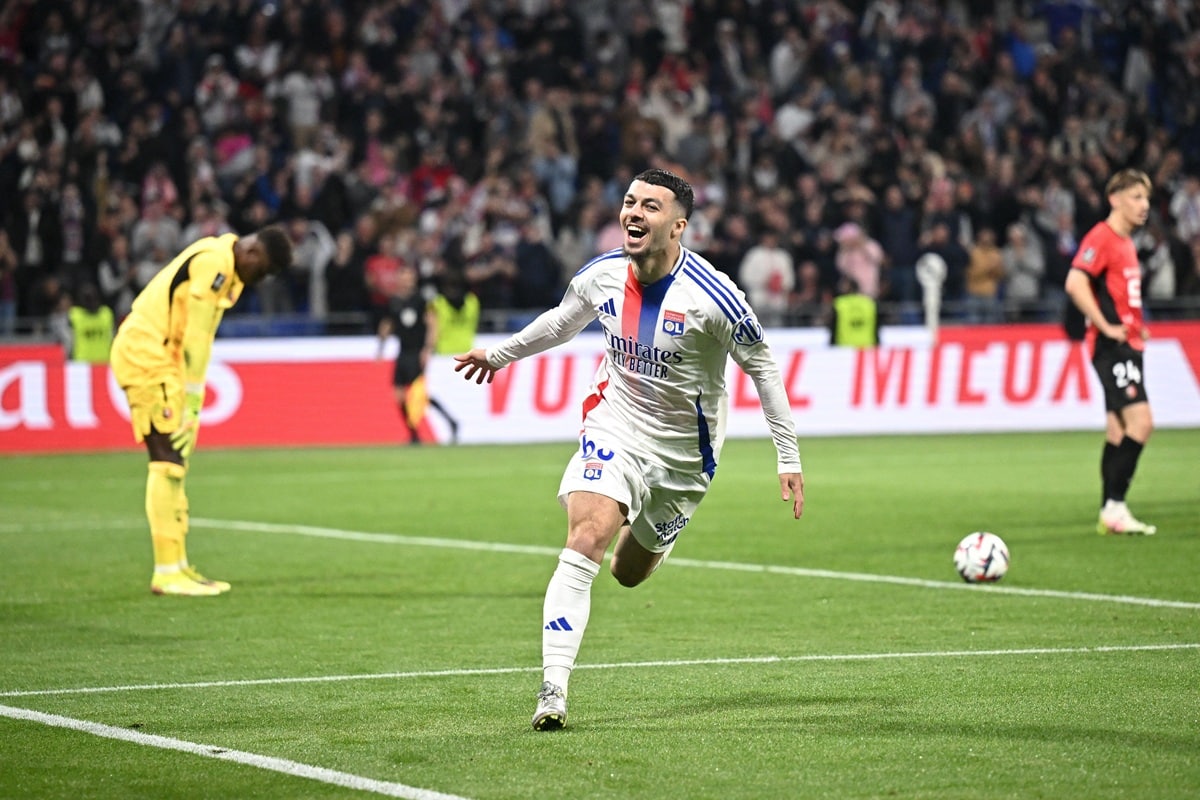 Lyon Angers Tipp Bild zeigt Georges Mikautadze © Icon Sport / Alamy Stock Photo
