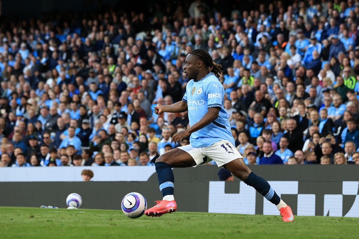 Southampton Manchester City Tipp Bild zeigt Jérémy Doku © Action Plus Sports Images / Alamy Stock Photo