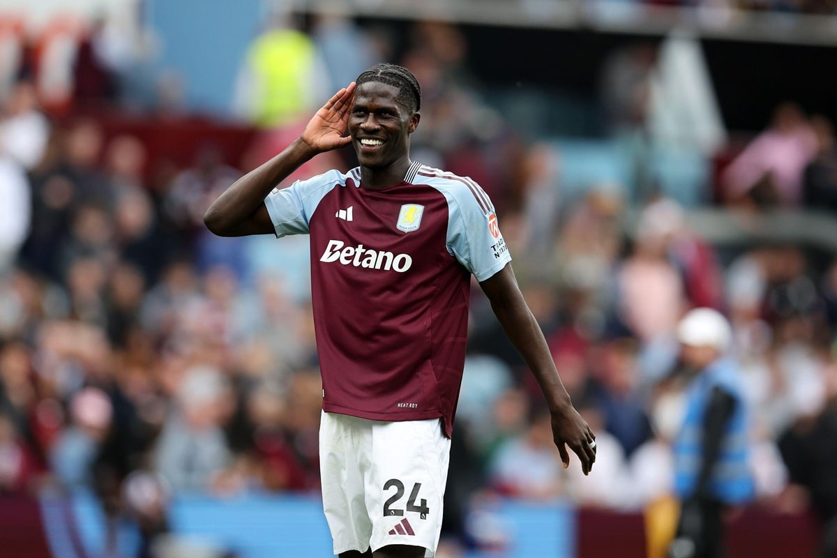 Bournemouth Aston Villa Tipp Bild zeigt Amadou Onana © Andrew Orchard sports photography / Alamy Stock Photo