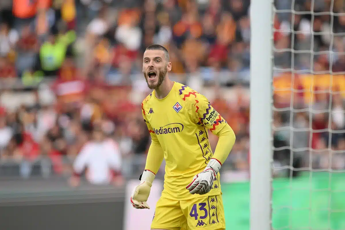 Fiorentina Betis Sevilla Tipp Bild zeigt David de Gea © Roberto Ramaccia / Alamy Stock Photo