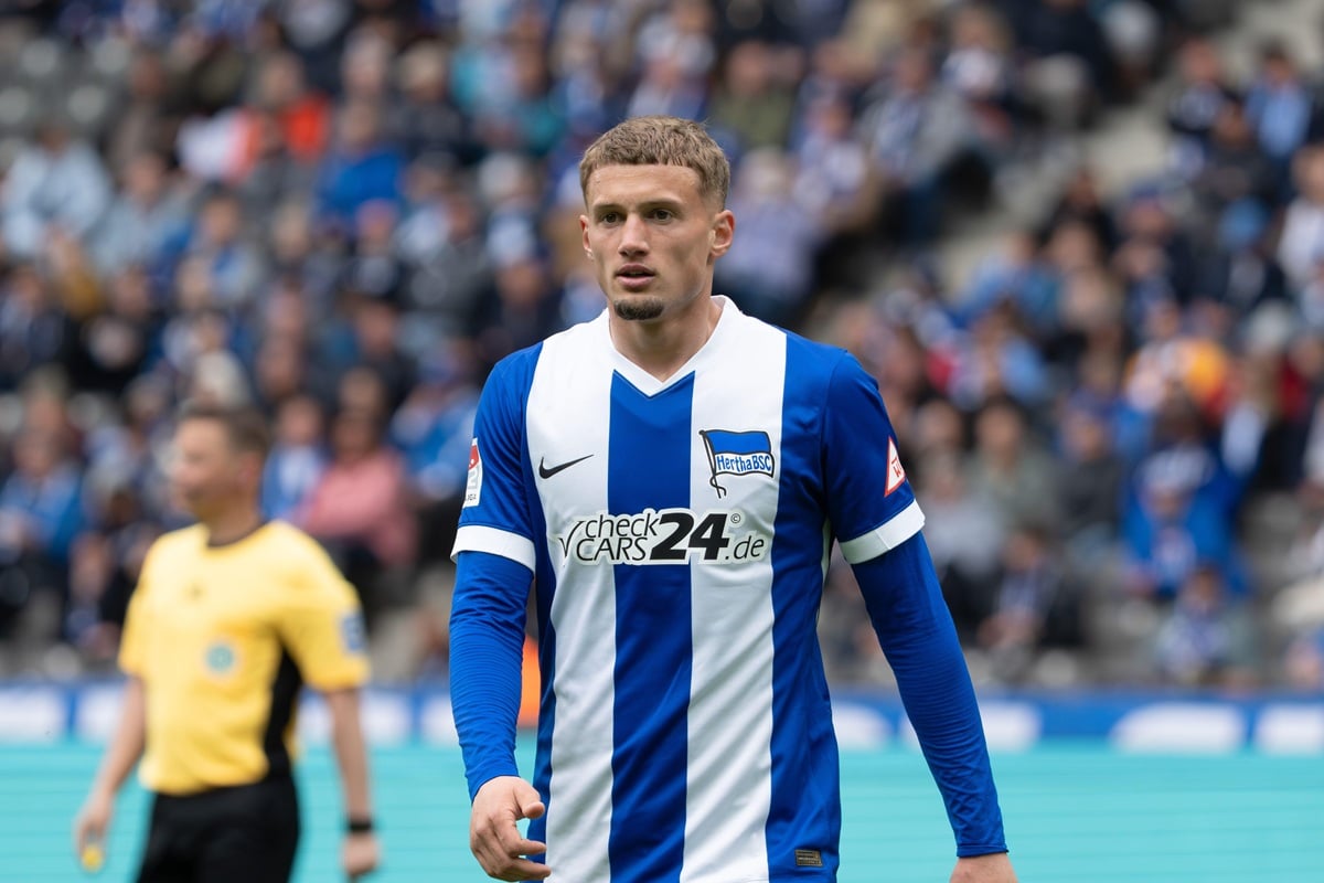 Preußen Münster Hertha Tipp Bild zeigt Michaël Cuisance © dpa picture alliance / Alamy Stock Photo